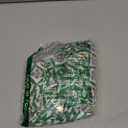 45 Inch Christmas Tree Skirt Vintage Green Floral Block Print Tree Skirts with Scalloped Edge, Classic Xmas Tree Skirt for Merry Christmas Party Holiday Home Farmhouse Indoor Outdoor Decorations