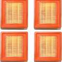 4180 141 0300 Air Fil-TER for STHL FS89 FS91 FS111 FS131 FS311 KM91R KM131 BT131 HT102 HT103 String Trimmer Brushcutter - 4 Pack