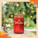 NewEleven Mother Day Gift For Godmother - Will You Be My Godmother From GodChild - Pregnancy Announcement Gifts For God Mother, Godmom, Godparents - 16 Oz Coffee Glass