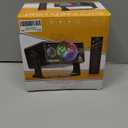 OIEZISRO Party Lights, DJ Disco Light Disco Ball Light Sound Activated Strobe Stage Lights for Parties Birthday Christmas Gift Wedding Karaoke Bar Club Pub Dance Home Living Room Halloween Decorations