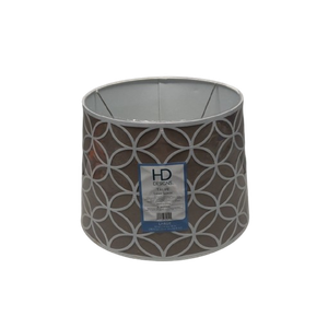 Lamp Shade floral geometric elements Intersecting curved straight bold stripes Drum Lamp Shades for Table Lamps Floor Lamps Pendant Light 12"x14"x10" Replacement Lampshade Large Linen Lampshades