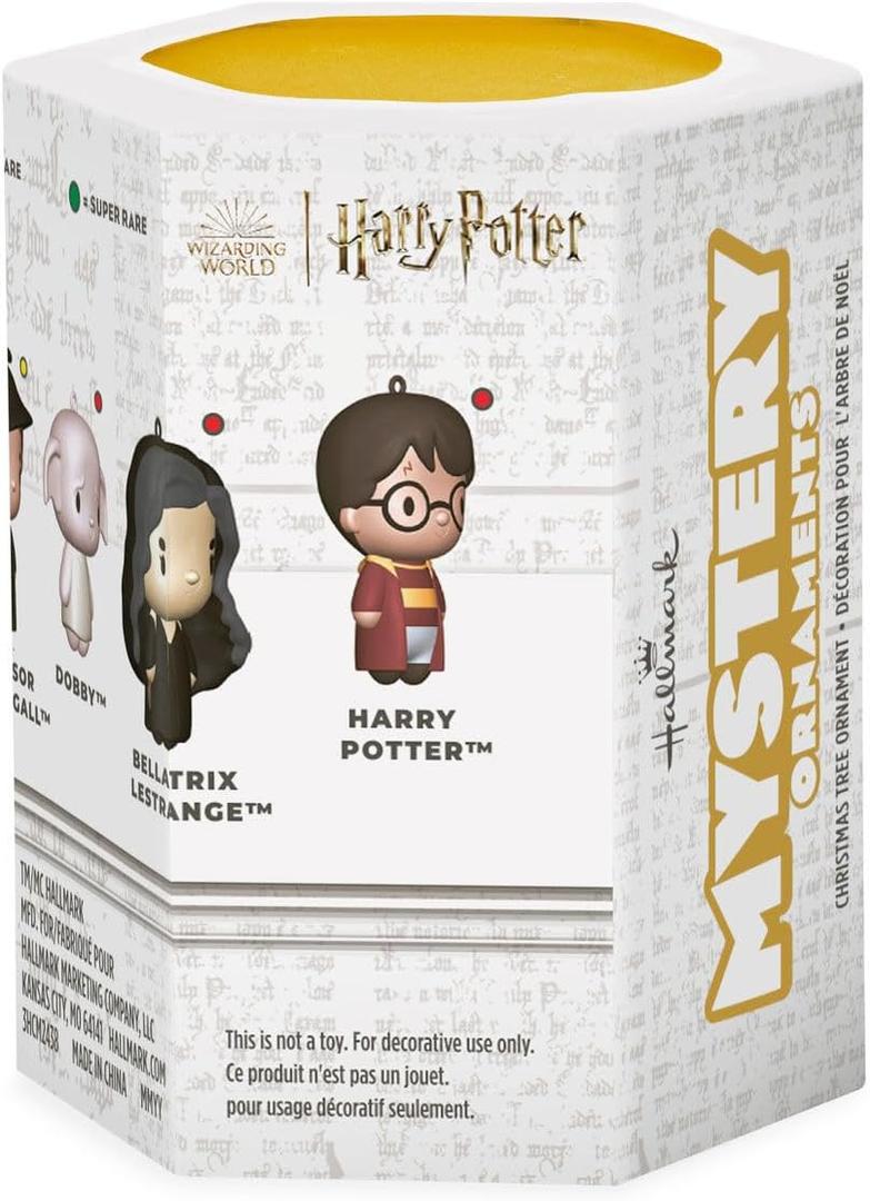 Hallmark Harry Potter Set 1 Mystery Christmas Ornaments, Shatterproof