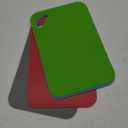 Jacent Plastic Cutting Board Set: 4 Count, Multicolored, Non-slip Mats for Meat and Vegetables, Non-Slip Cutting Mat, Chopping Board, Kitchen Prep Cutting Mat For Onions, Tomatoes, And More