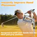 Golf Grip Trainer Golf Club for Adults Golf Swing Trainer, Golf Practice Club & Golf Training Iron | The Perfect First Golf Club for Beginners | Video Lesson Included, Right Hand