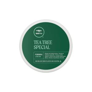 Tea Tree Forming Cream, Flexible Hold, Natural Shine Finish, For All Hair Types, Especially Medium to Coarse, 3 oz