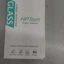 HPTech (2 Pack Designed For Samsung Galaxy S22 5G 6.1-inch Tempered Glass Screen Protector, Supports Fingerprint Recognition, Anti Scratch, Bubble Free, Case Friendly