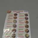 High-Protein Meal Planner Set of 8-Piece Physical Weekly Nutrition Tracker for Fitness, Gym, Muscle Gain & Macros Plan Protein-Rich Meals for Breakfast, Lunch, Dinner & Snacks