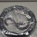 VaygWay Car Heated Steering Wheel Cover - 12v Black Soft Plush Warmer Car Steering Wheel Heater - Premium Quality 15" Auto Comfortable Steering Wheel Cover Protector Warmer for Vehicle (Soft Plush)