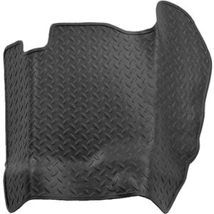 Husky Liners Classic Style Floor Mats | Fits 1992-1999 Chevrolet C1500/K1500 Extended CAB ONLY | Center Hump, 1-pc Black - 82201