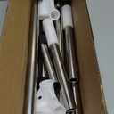 Elevated Cooling Dog Bed, Raised Outdoor Dog Bed for Medium Dogs, Portable Pet Cots with No-Slip Rubber Feet, Double Layer Polyester Cotton