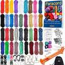 MONOBIN Paracord Combo Kit - 20 Colors, Multifunction Ropes for Crafts, No Accsesuars