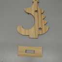 Thyle Christmas Tree Ornament Holder Wooden Christmas Tree Statue Desktop Decorations Holiday Decoration Winter Gift for Xmas Fireplace Home Decoration (Chic)