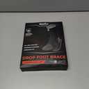Welnove 2 Pack Drop Foot Brace with Arch SupportAFO Ankle Brace for Walking Relieve The Instability of Lower Limbs by Foot Drop, MS, Spinal Cord Injury (Include Left and Right, FSA HSA Eligible) (one_size, Black)