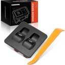 A-Premium Power Window Switch Compatible with Ford Transit Connect 2010-2017, Front Side, Replace# 9T1Z14529A, 9T1Z-14529-A