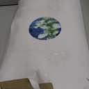 4 Pcs Merry Christmas Shower Curtain Set, Pine Tree Grey and Red Snowflakes Xmas Shower Curtain with Non-Slip Rugs, Toilet Lid Cover and Bath Mat Bathroom Sets Decorations 72" x 72"