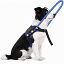 Blind Dog Harness with Protective Halo Ring, Adjustable Protective Collar and Navigation Aid for Visually Impaired Dogs, Safe Mobility Support Tool (9-13In)