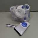 HiLIFE Steamer for Clothes, Portable Handheld Clothing Steamer, 240ml Big Capacity, 700W, Strong Power, Fabric Quick Wrinkle Remover with Brush for Home, Office, Travel (ONLY 120V) -Blue