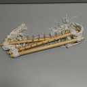 Dahey Hanging Jewelry Organizer Macrame Necklace Holder with 30 Hooks Wall Mounted Jewelry Hanger Over Door Necklace Rack with Tassel for Necklace Bracelet Earring Headband Bow Organizer