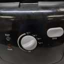 Hamilton Beach Cool Touch Electric Deep Fryer with Basket and Lid, 2 Liters / 8 Cups Oil Capacity, Adjustable Temperature, 1500 Watts for Fast Heat-up, viewing Window Easy to Clean, Black (35021)