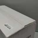 Liacere 350PCS Silver Plastic Plates-Disposable White and Silver Plates 50guest Baroque Plastic Dinnerware Set include 100Plates, 50Pack Pre Rolled Napkins with Silverware 50Cups Perfect for Christmas