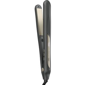 INFINITIPRO by CONAIR Tourmaline Ceramic Flat Iron, 1-inch Digital Flat Iron (Dark Grey)