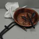 3" Deep Metal Bird Bath for Outdoors, Removable 13" Dia Bowl with Stable Upgrades Stake, Easy to Clean Birdbaths for Garden Yard Lawn Decor 1.4 Gallon