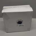 PULOTE 60PCS Black Square Plastic Plates Disposable - Include 30 Dinner and 30 Dessert Plates,Ideal for Party&Halloween