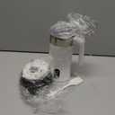 Milk Frother, 4-in-1 Milk Frother and Steamer for Coffee, Latte, Cappuccino (White)