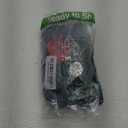 Yonique Women's Plus Size Bikini Tops Only Halter Swimsuit Top Large Bust Swim Top V Neck Bathing Suit Tops (Black Floral, 16W)