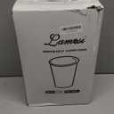 Lamosi 300 Pack Paper Cups 8 oz, Disposable Coffee Cups, Paper Coffee Cups 8 oz, White Hot/Cold Beverage Drinking Cup for Water Juice or Tea, Office Party Home Travel