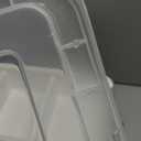 Citylife 17 QT Plastic Storage Box with Removable Tray Craft Organizers and Storage Clear Storage Container for Organizing Bead, Tool, Sewing, Playdoh