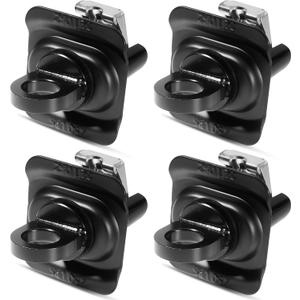 AUTOBABA Truck Bed Tie Down Anchors Compatible with 2014-2025 Chevy Silverado GMC Sierra 2015-2025 Chevy Colorado GMC Canyon Truck Bed Tie Downs - 4PCS Replacement Accessories 23146899