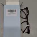 IBOANN Chic & Comfy Blue Light Glasses for Women - 3-Pack Round Frames, Screen-Ready Style with UV Protection Coating (C11 Light Black & Wine Red & Violet Indigo)