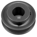 Single Groove Web Sheaves, 2.70" OD 1" Bore V-Belt Sheave, Cast Iron A Belt Section for V-Belt