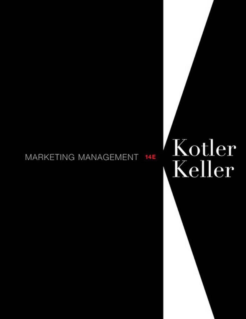 Marketing Management (14th Edition)