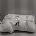 MATBEBY Twin Size Mattress Pad - Cooling Breathable Mattress Topper, Quilted Fitted Mattress Protector, Pillow Top Mattress Cover with 8-21" Deep Pocket, Soft, Machine Washable, White, 39x75 Inches