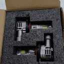 SEALIGHT 9012 HIR2 Bulbs, 34000LM Super Bright, 6500K Cool White 9012 Daytime Running Lights with 25000RPM Cooling Fan, Plug-N-Play 9012 Fog Light, Pack of 2
