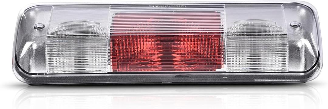 GRAND ORANGE Third Brake Light Compatible with Ford F150 2004 2005 2006 2007 2008 3rd Brake Tail Light Assembly Cargo Light Halogen