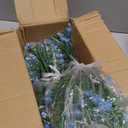 NETAP Outdoor Artificial Flowers UV Resistant, 20 Bundles Fake Realistic Floral Greenery Plants for Outside Porch, Window Boxes, Garden, Yard, Inside Home Table Decor,Blue