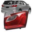 Dasbecan Right Passenger Side Outer Taillight Assembly Compatible with 2018 2019 2020 Chevy Equinox Replaces 84769836 Rear Brake Lamp Halogen Type