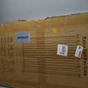 51.18" Extra Tall Pet Gate for Cats Dogs-29.6"-40.5" Extra Wide Baby Cat Gate for Stairs and Doorways-1.37" Ultra Narrow Spacing Dog Gate Dog Door with One-Handed Operation(29.6"-40.5") (Black)