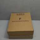 Outdoor Chair Cushions, Water-Resistant & Fade-Resistant, Patio Furniture Square Seat Replacement Chair Pads with Ties, Removable Cover, Non-Slip Bottom, Set of 4, 19 x 19 Inch, Natural