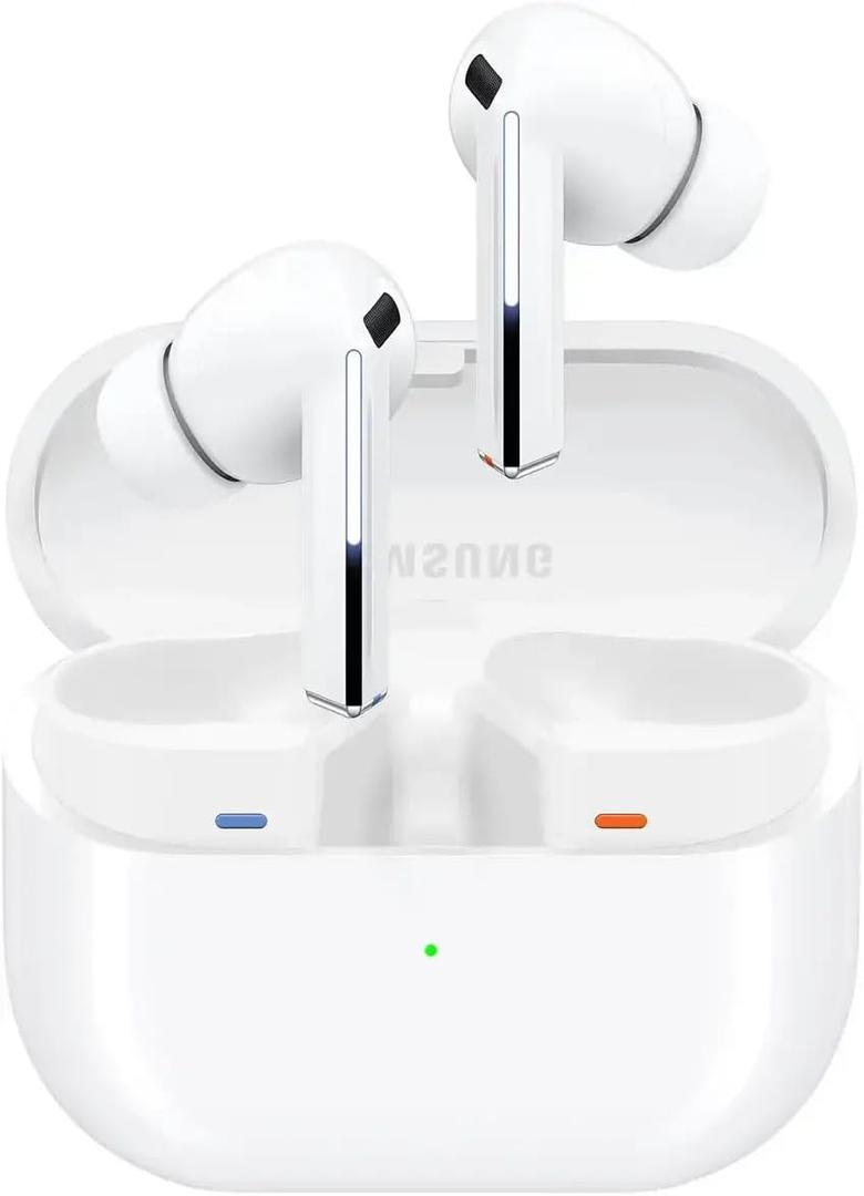 SAMSUNG Galaxy Buds 3 Pro AI True Wireless Bluetooth Earbuds, Noise Cancelling, Sound Optimization, Real-Time Interpreter, Redesigned Comfort Fit, White