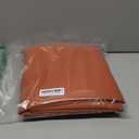 NICETOWN Blackout Curtains and Drapes - Thermal Insulated Solid Rod Pocket Blackout Draperies/Panels (Burnt Orange, 1 Pair, 42 by 72 inches)