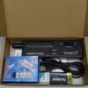 Diamond Tester Pen, Professional Jewelry Diamond Tester with 60X Jewelry Loupe Magnifier, Diamond Selector for Novice and Expert (Non-Rechargeable) (Black)