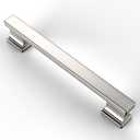 Asidrama 10 Pack 5 Inch(128mm) Brushed Satin Nickel Kitchen Cabinet Handles, Cabinet Pulls Kitchen Cabinet Hardware for Cupboard Drawer Pulls (5" Hole Center)