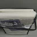 100% Blackout Shield Linen Blackout Curtains for Bedroom 84 Inches Long, Back Tab/Rod Pocket Living Room Drapes, Thermal Insulated Blackout Curtains 2 Panels Set, 50" W x 84" L, Light Cream