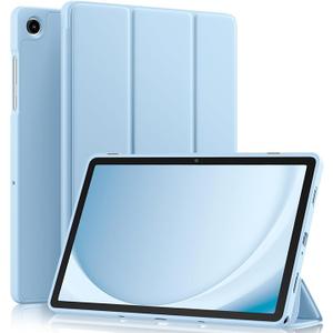 Akkerds Compatible with Galaxy Tab A11 Plus 11" 2026/ A9 Plus Case 11 Inch 2023, Slim Soft TPU Protective Cover with Trifold Stand & Auto Wake/Sleep for Galaxy A11+/ A9+ 5G Tablet Case, SkyBlue