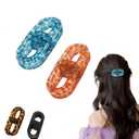 3 x Magnetic Hair Clips 2026,Strong Hold No-Slip Magnetic Hair Styling Clips,No Crease for Women Home & Everyday Fashion Hairstyle. 2 Pack (Blue+Orange)