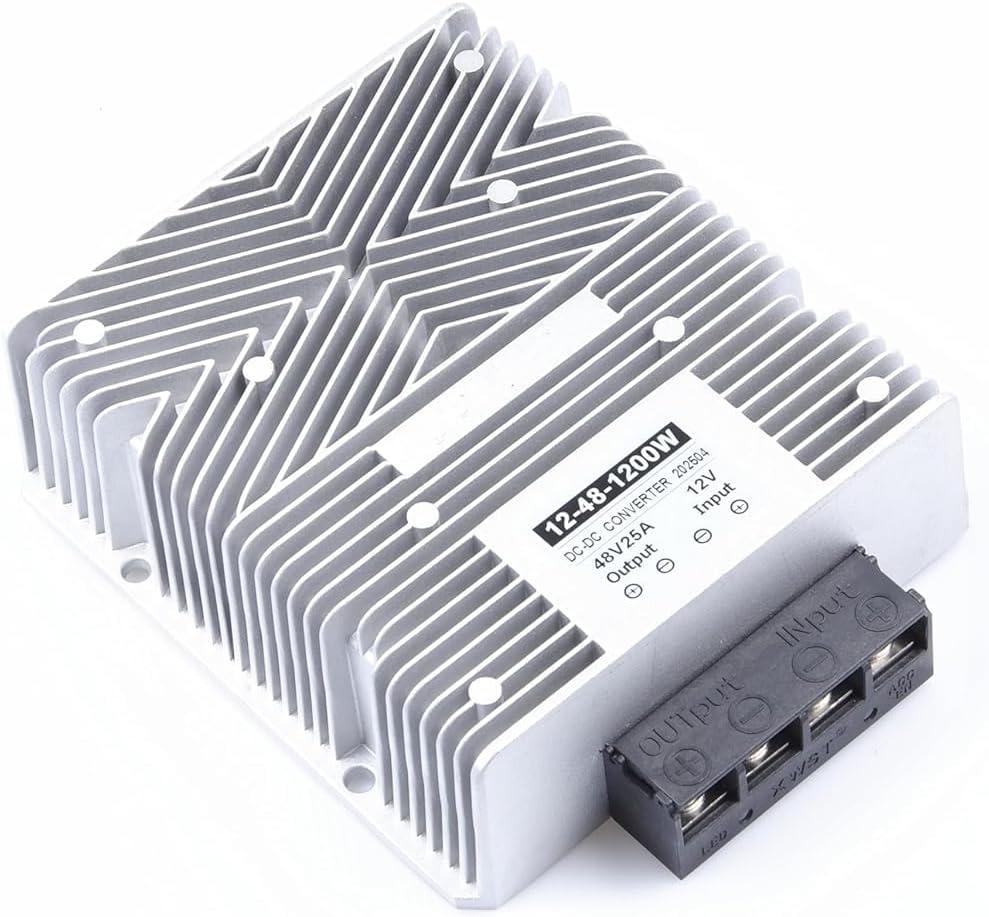 New Heavy Duty Voltage Converter Regulator DC 12V Step-up to DC 48V 25A 1200W Car Truck Power Boost Transformer
